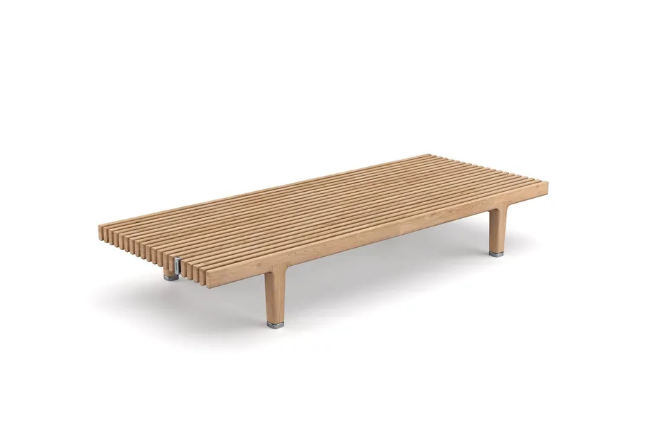 Dedon Sealine coffee table 174x69, studio photo